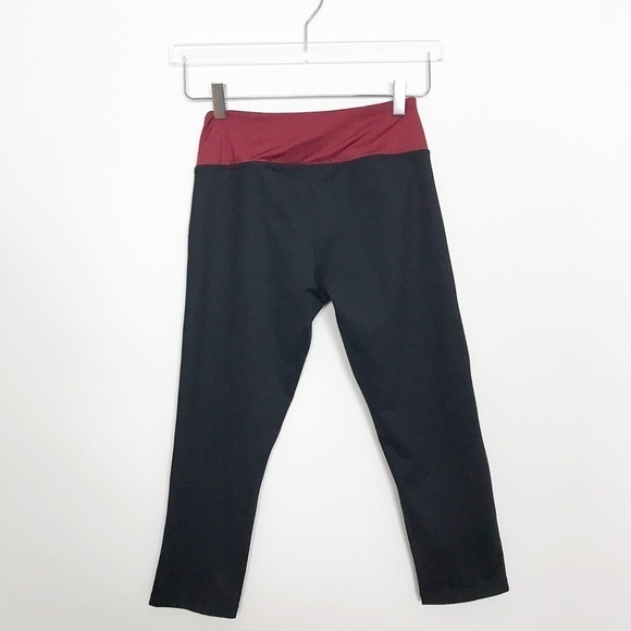 Z by Zella Colorblock Crop Leggings mesh leg S - Picture 2 of 8